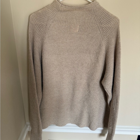 Thread & Supply Sz M Recycled Polyester Mockneck Sweater Preppy Comfy Casual - Picture 5 of 11